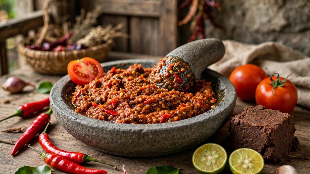 cara membuat sambal terasi yang enak